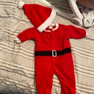 Santa outfit 3 months
